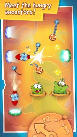 Cut the Rope Time Travel 1.4.9 Sonsuz Güç Hileli Mod Apk indir