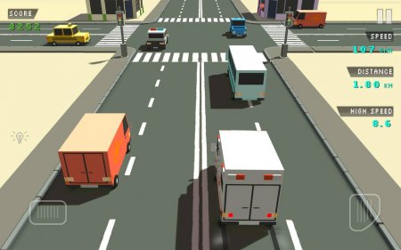 Blocky Traffic Racer 1.0 Para Hileli Mod Apk indir