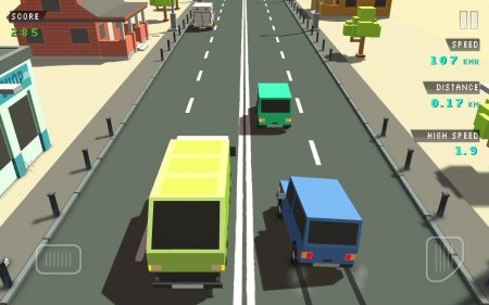 Blocky Traffic Racer 1.0 Para Hileli Mod Apk indir