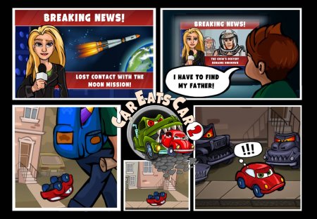 Car Eats Car 2 2.0 Para Hileli Mod Apk indir