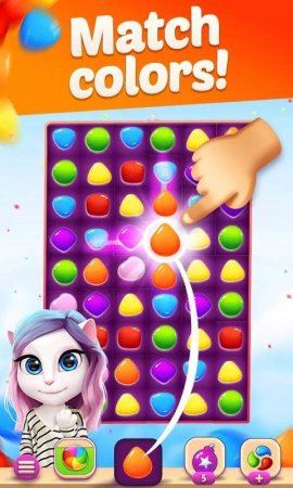 Talking Angela Color Splash 1.0.4.53 Para Hileli Mod Apk indir