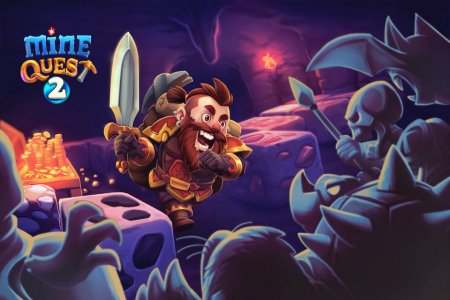 Mine Quest 2 2.2.22 Para Hileli Mod Apk indir