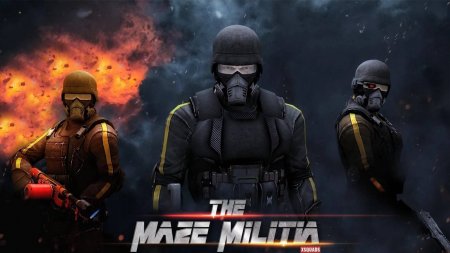 MazeMilitia: LAN, Online Multiplayer Shooting Game 2.2 Para Hileli Mod Apk indir