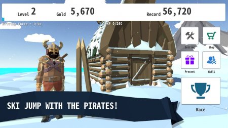 Pirate Skiing 0.1.3 Para Hileli Mod Apk indir