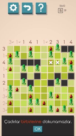 Tents and Trees Puzzles 1.2.4 Para Hileli Mod Apk indir