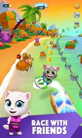 Talking Tom Jetski 2 1.1.0.158 Para Hileli Mod Apk indir