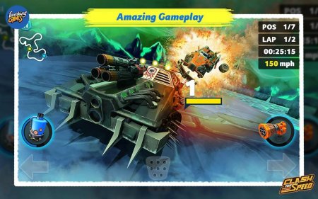 Clash for Speed – Xtreme Combat Racing 1.1.3 Para Hileli Mod Apk indir