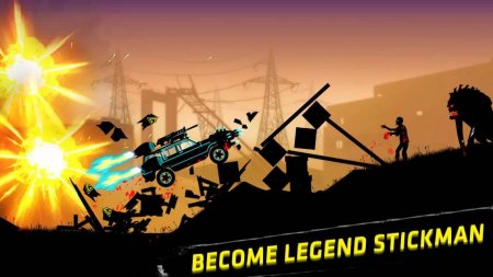 Stickman Racer: Survival Zombie 1.18 Para Hileli Mod Apk indir