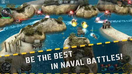 Naval Rush: Sea Defense 1.6 Para Hileli Mod Apk indir