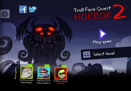 Troll Face Quest Horror 2 0.9.1 Kilitler Açık Hileli Mod Apk indir