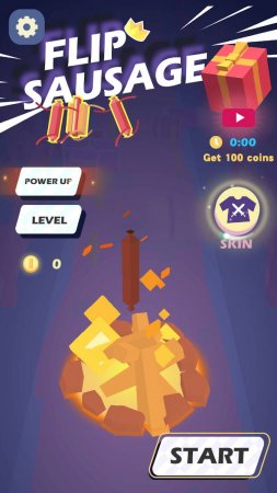 Flip Sausage 1.0.0 Para Hileli Mod Apk indir