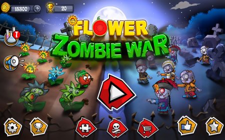 Flower Zombie War 4.0.01.0.3 Para Hileli Mod Apk indir