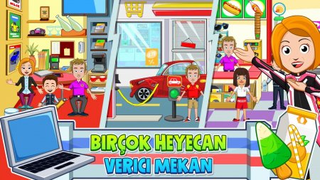 My Town : Car Garage 1.00 Kilitler Açık Hileli Mod Apk indir