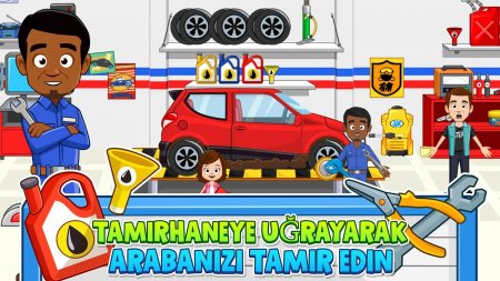 My Town : Car Garage 1.00 Kilitler Açık Hileli Mod Apk indir