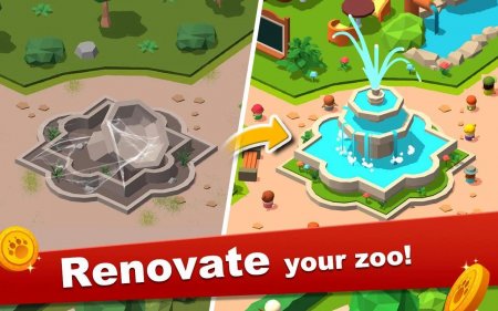 Zoo Mania：Animal Park Planner 1.44.5016 Para Hileli Mod Apk indir