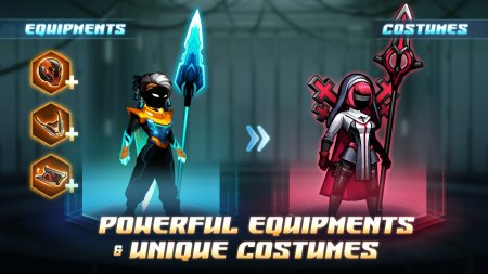 Cyber Fighters: League of Cyberpunk Stickman 2077 1.11.50 Para Hileli Mod Apk indir