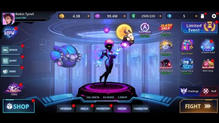 Cyber Fighters: League of Cyberpunk Stickman 2077 1.11.50 Para Hileli Mod Apk indir