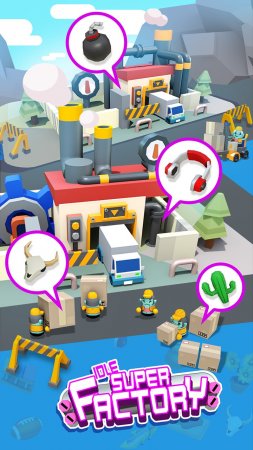 Idle Super Factory 1.1.1 Para Hileli Mod Apk indir