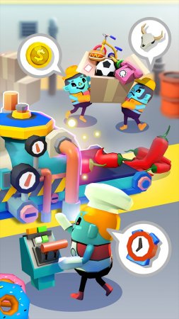 Idle Super Factory 1.1.1 Para Hileli Mod Apk indir