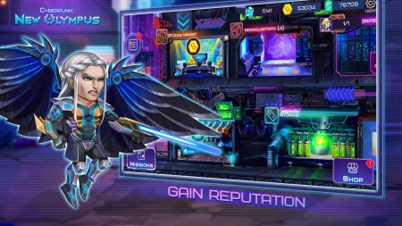 Cyberpunk: New Olympus 1.1.2 Para Hileli Mod Apk indir