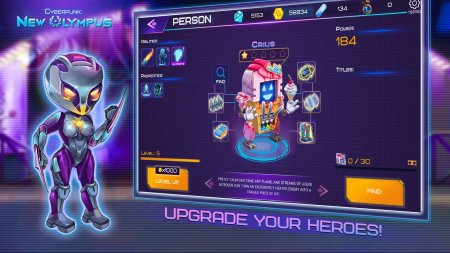 Cyberpunk: New Olympus 1.1.2 Para Hileli Mod Apk indir