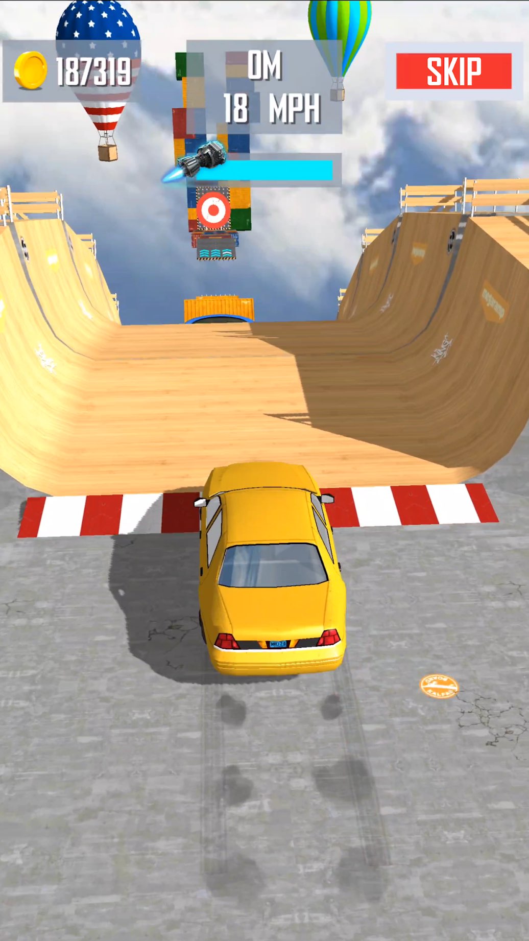 Прохождение игры mega ramp car jumping