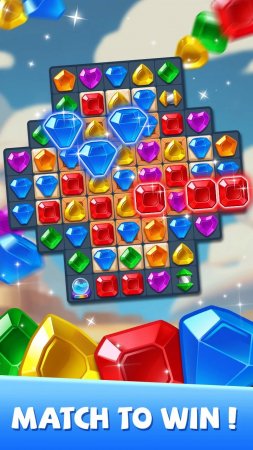 Gems Matcher - Match 3 Game 1.0.0 Para Hileli Mod Apk indir