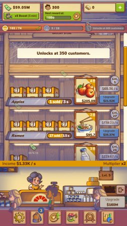 Idle Shop Manager 1.3.3 Reklamsız Hileli Mod Apk indir