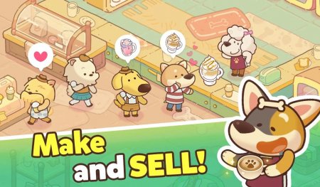 Dog Cafe Tycoon 1.0.03.01 Para Hileli Mod Apk indir