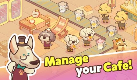 Dog Cafe Tycoon 1.0.03.01 Para Hileli Mod Apk indir