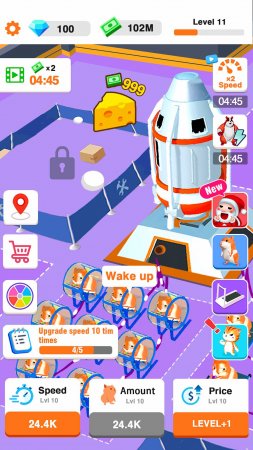 Idle Hamster Energy 1.1.3 Para Hileli Mod Apk indir