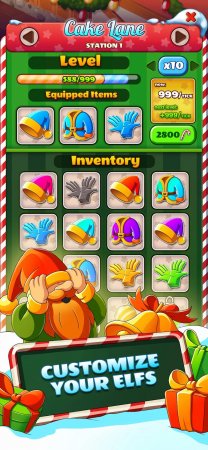 Santa Idle Factory 1.0 Para Hileli Mod Apk indir