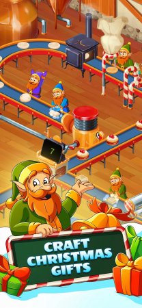 Santa Idle Factory 1.0 Para Hileli Mod Apk indir