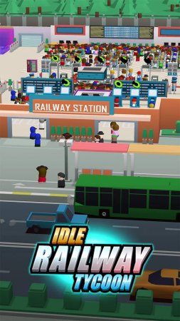 Idle Raiway Tycoon 1.511.5086 Para Hileli Mod Apk indir