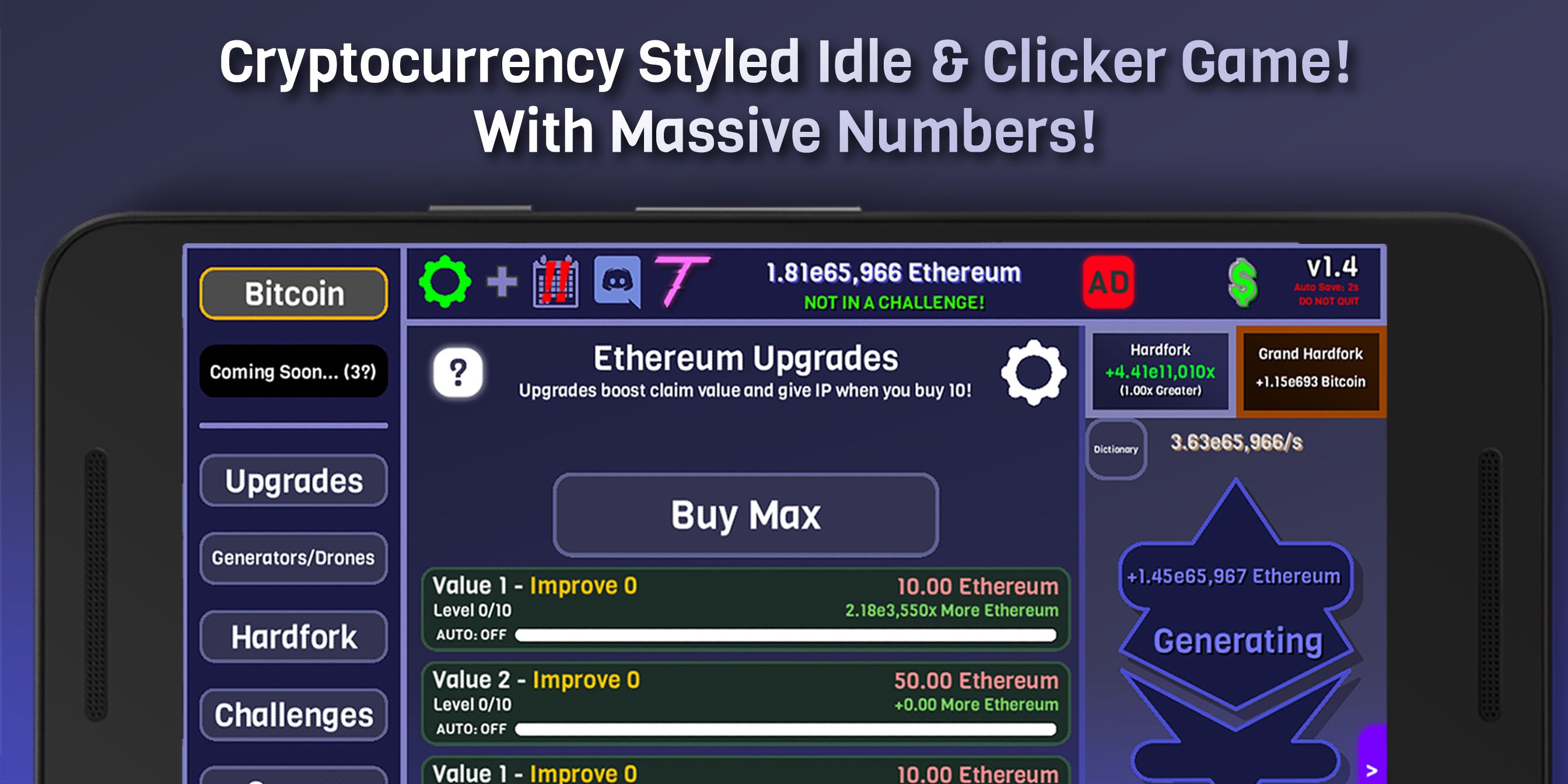 cryptoclickers: crypto idle game