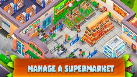 Supermarket Village 1.3.4 Para Hileli Mod Apk indir